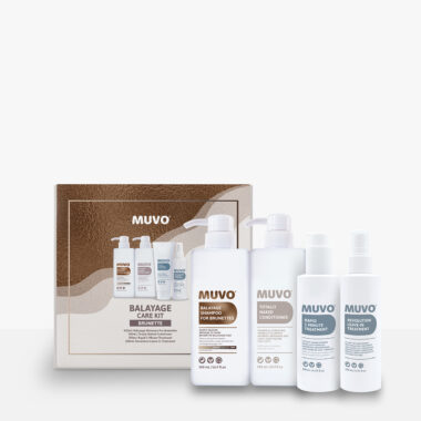 Balayage Care Kit for Brunettes_with Rapid pump